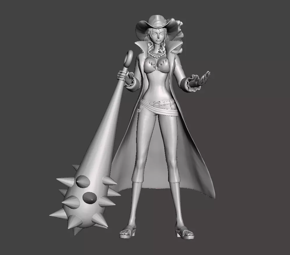 Alvida One piece 3D Model 3D print model