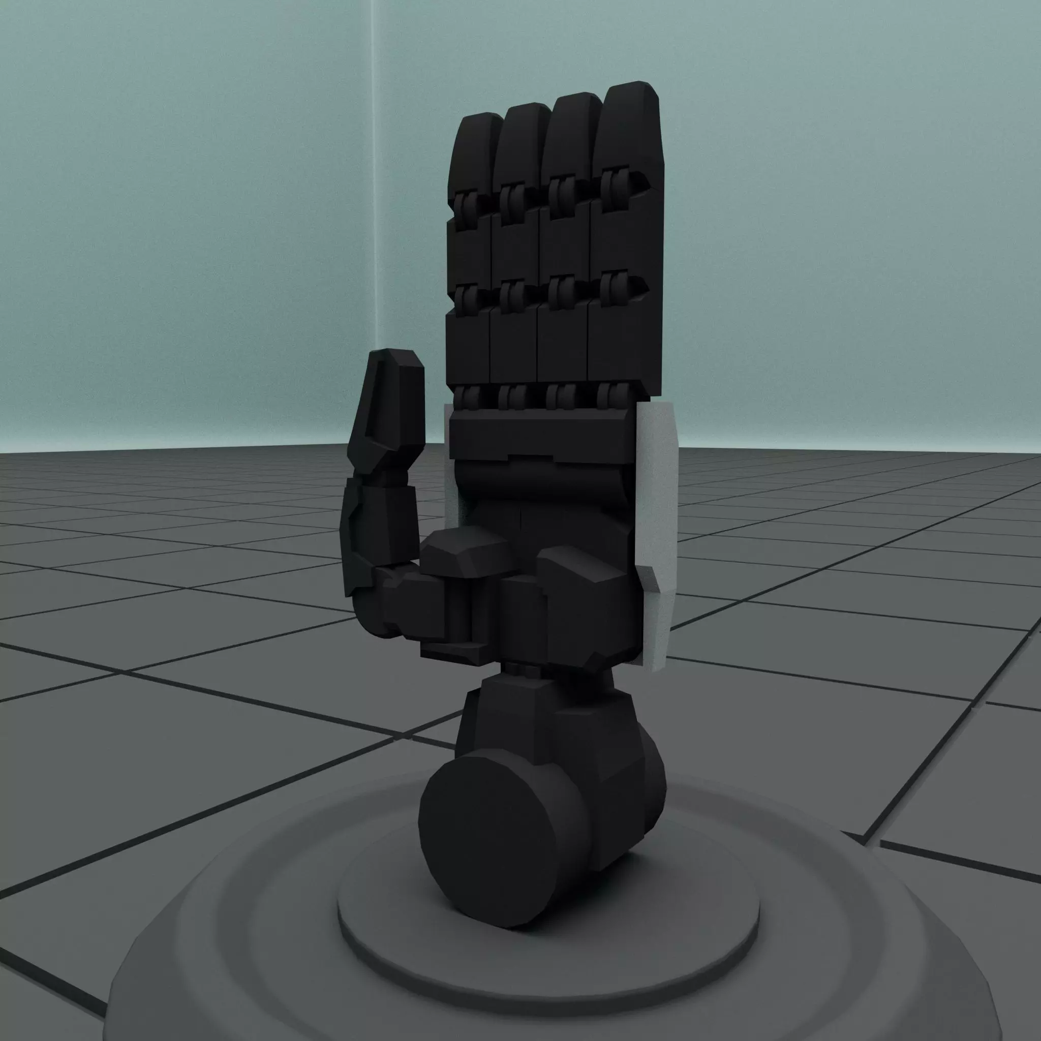 Hand Gundam 3D model