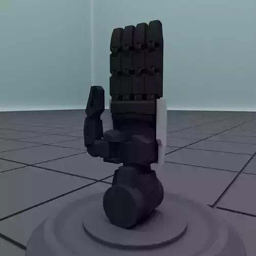 Hand Gundam 3D model