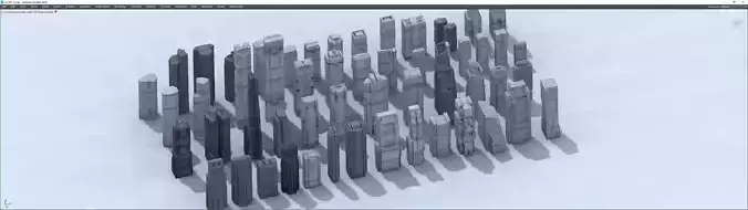 futuristic architecture set - 13