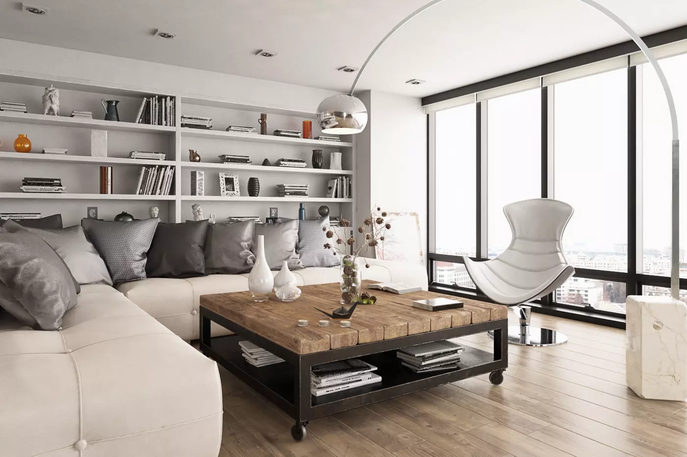 Archinteriors vol 51 - collection of 5 modern apartments 3D model