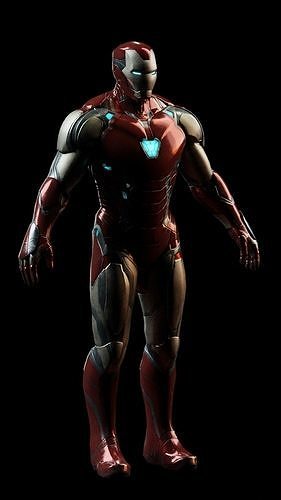 Ironman marvel avengers iron man armor 3D model