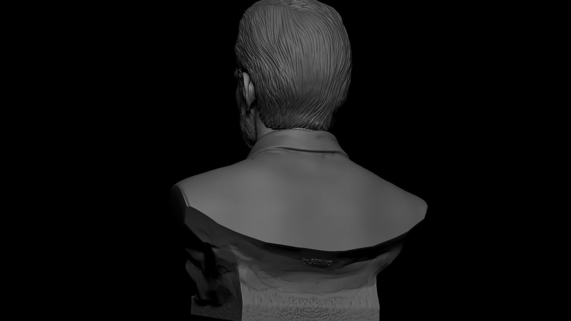 Jordan Peterson 3D print model_9