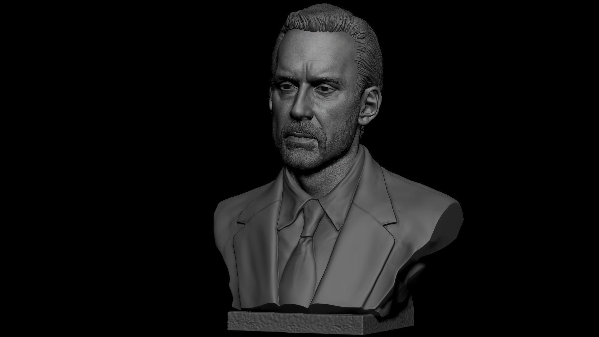 Jordan Peterson 3D print model_30