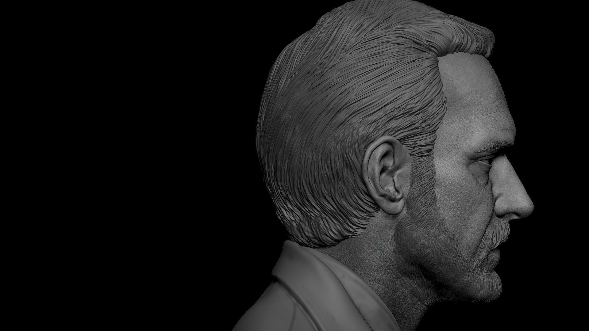 Jordan Peterson 3D print model_24