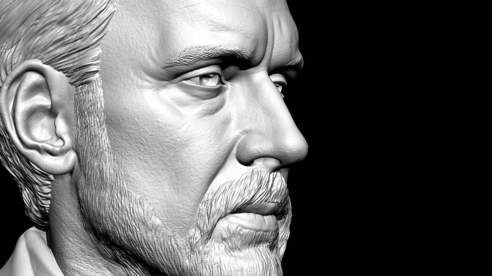 Jordan Peterson 3D print model_33