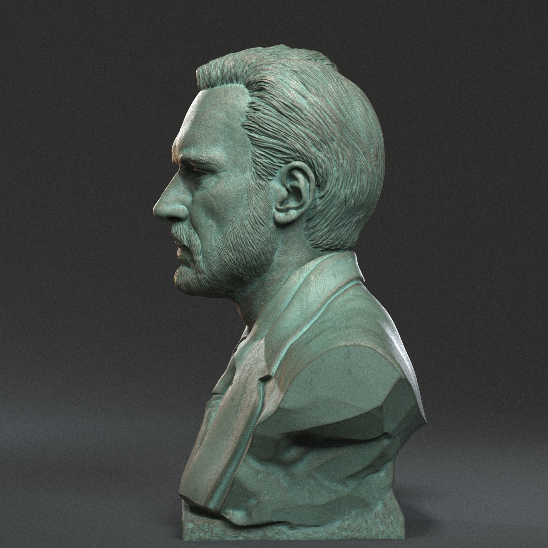 Jordan Peterson 3D print model_4