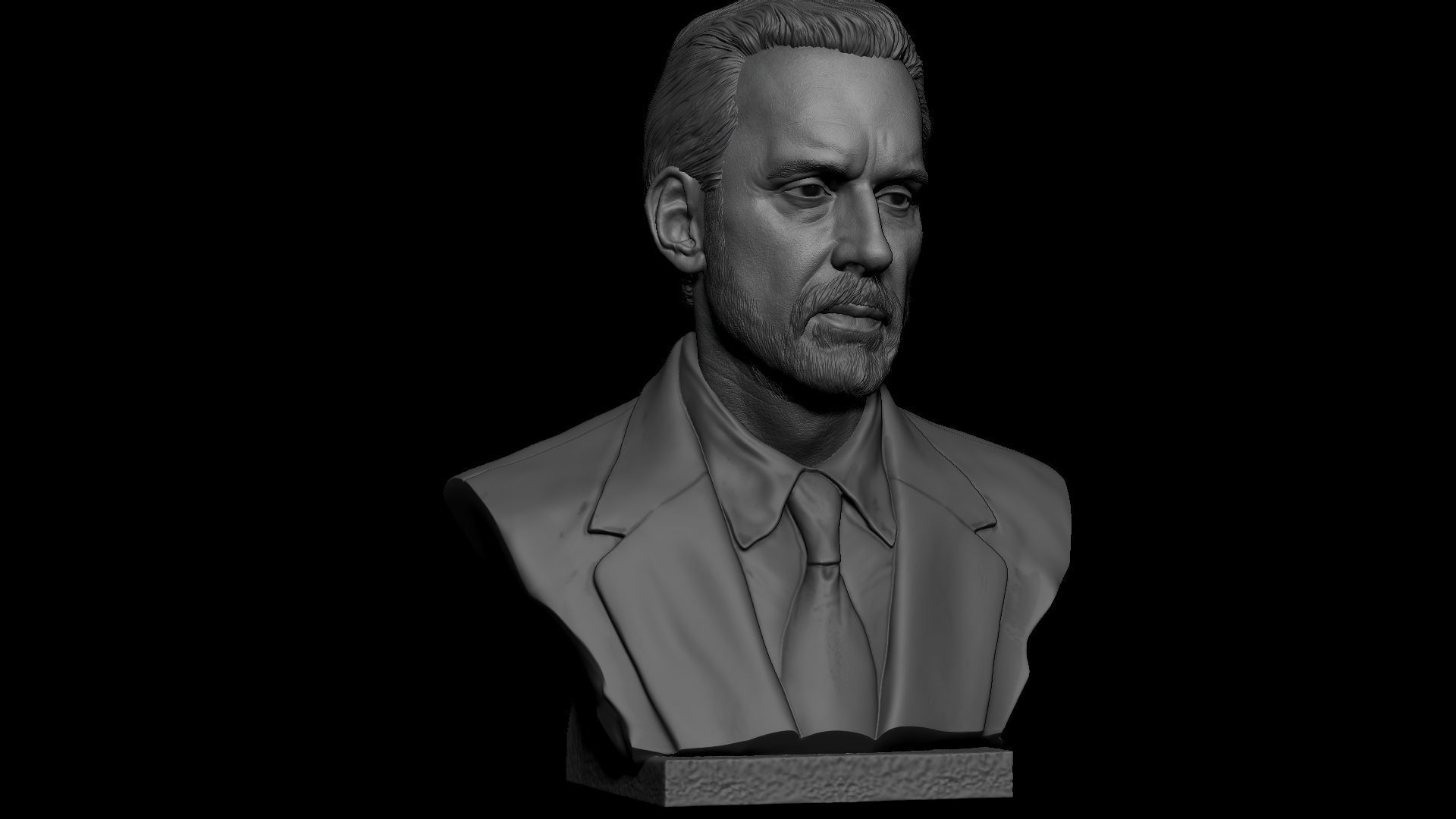 Jordan Peterson 3D print model_10
