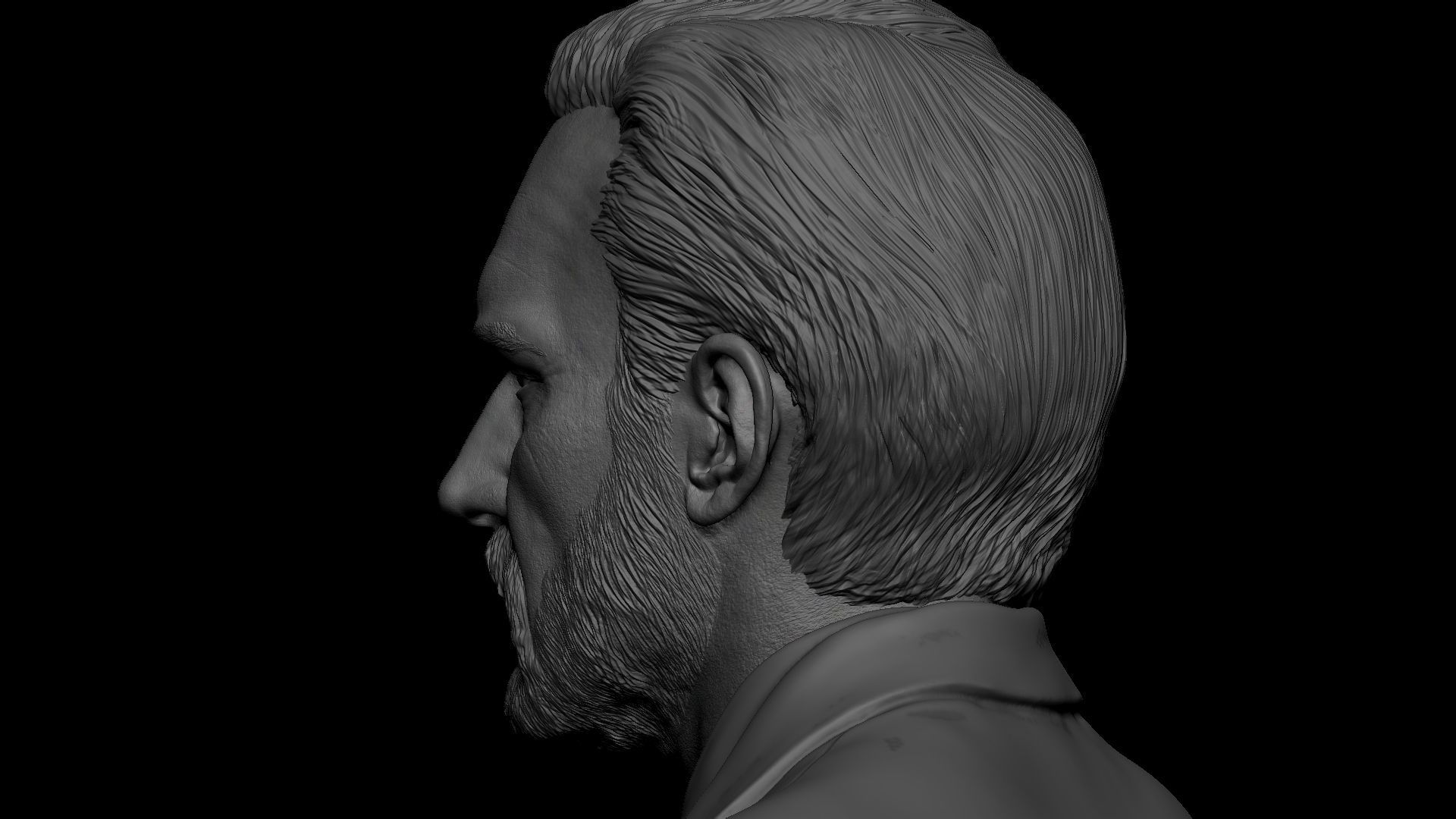 Jordan Peterson 3D print model_22
