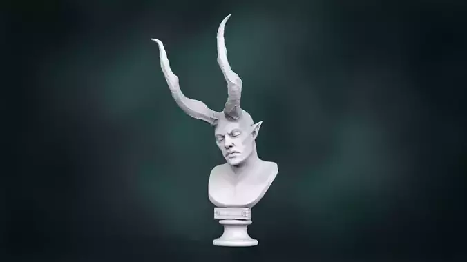 Bust of the Devil