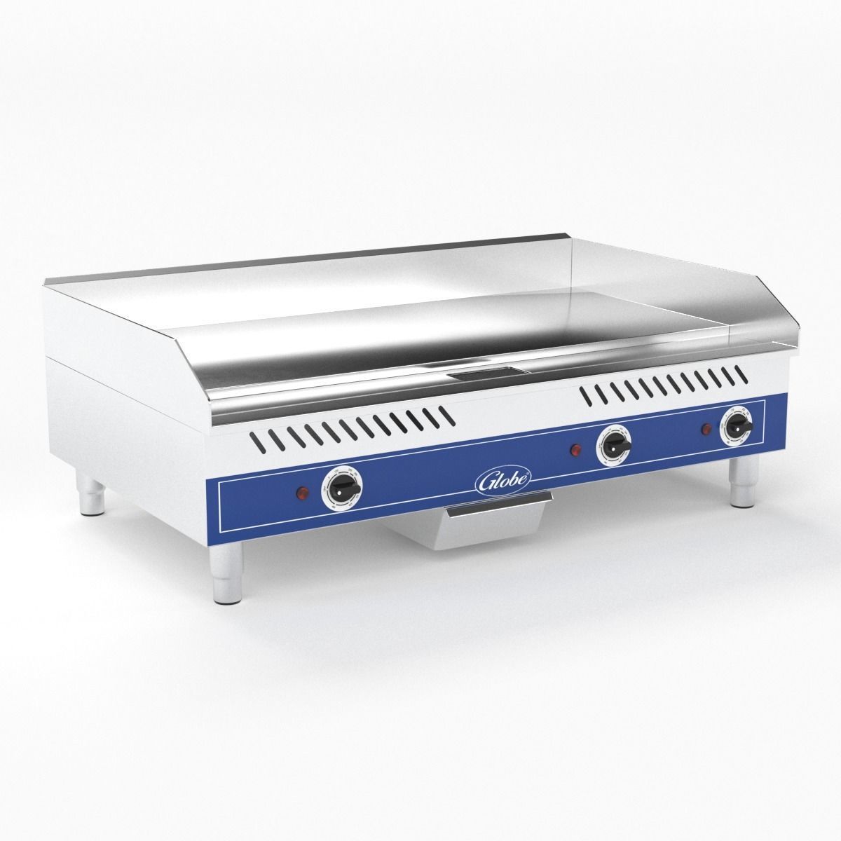 Globe GEG36 Medium Duty Electric Countertop Griddles 3D model_6