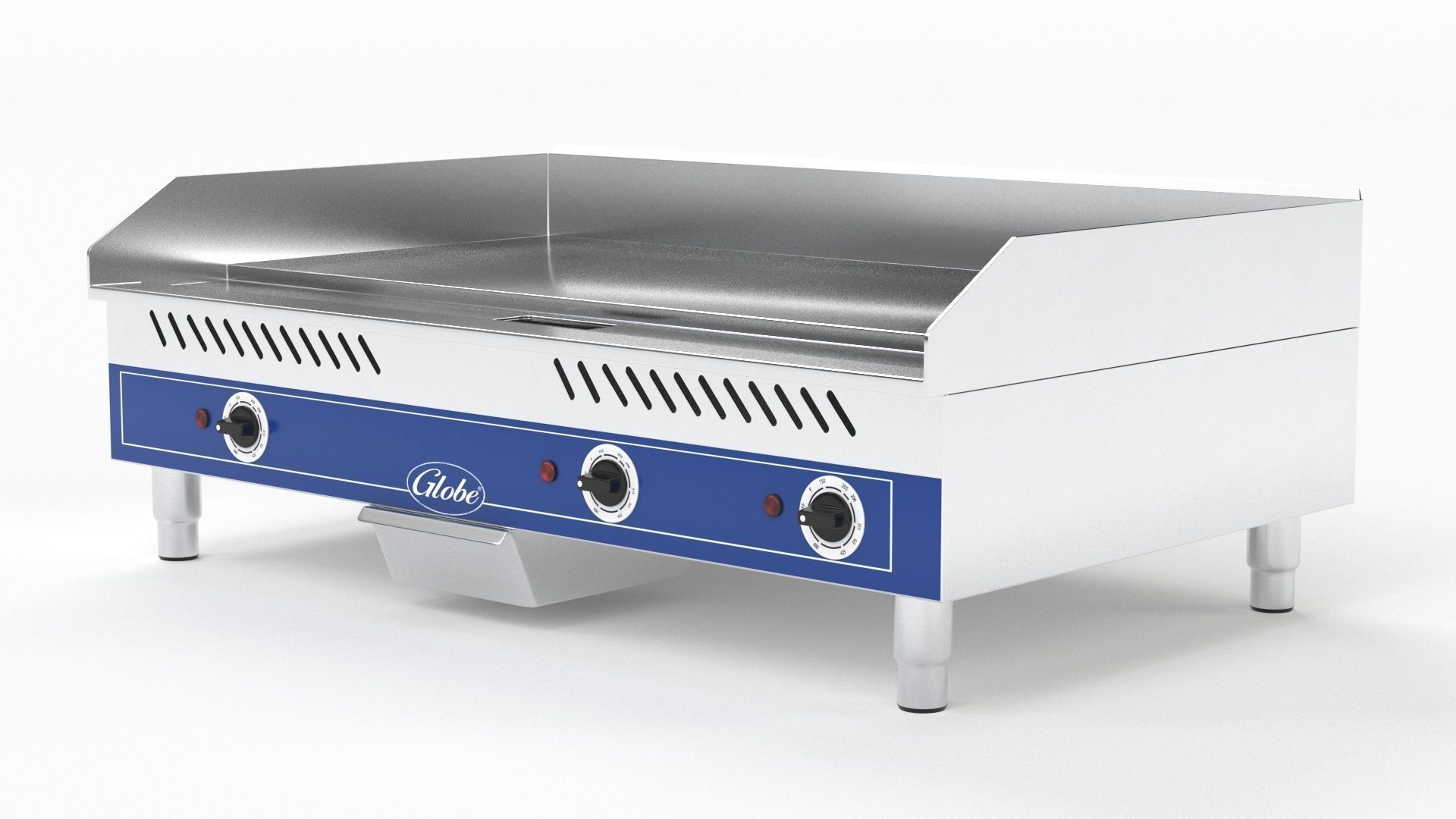 Globe GEG36 Medium Duty Electric Countertop Griddles 3D model_25
