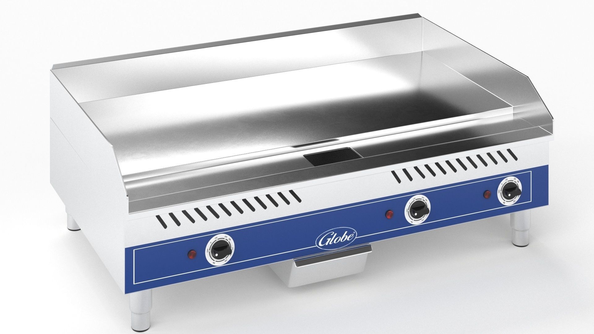 Globe GEG36 Medium Duty Electric Countertop Griddles 3D model_5