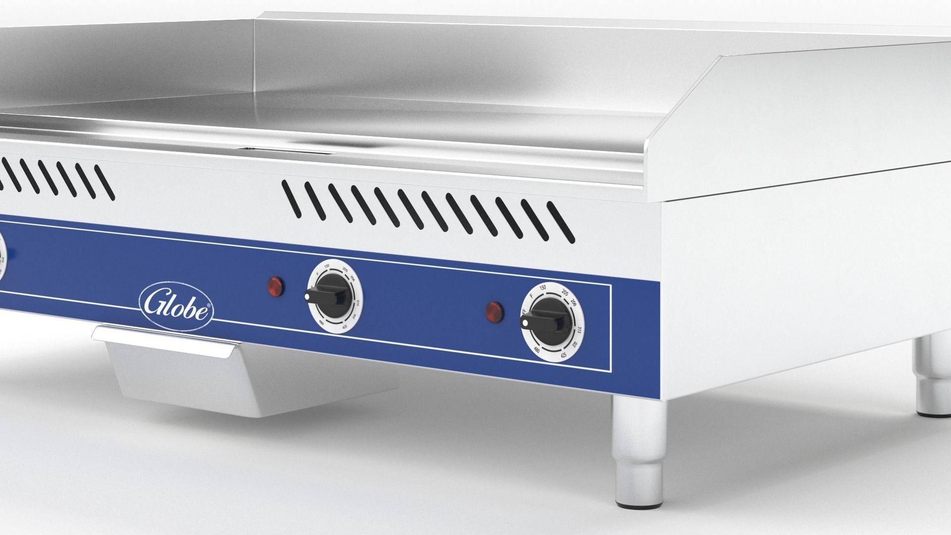 Globe GEG36 Medium Duty Electric Countertop Griddles 3D model_9