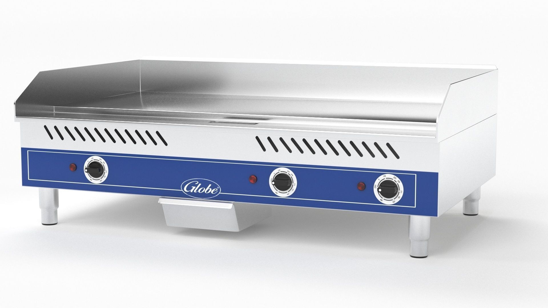 Globe GEG36 Medium Duty Electric Countertop Griddles 3D model_26