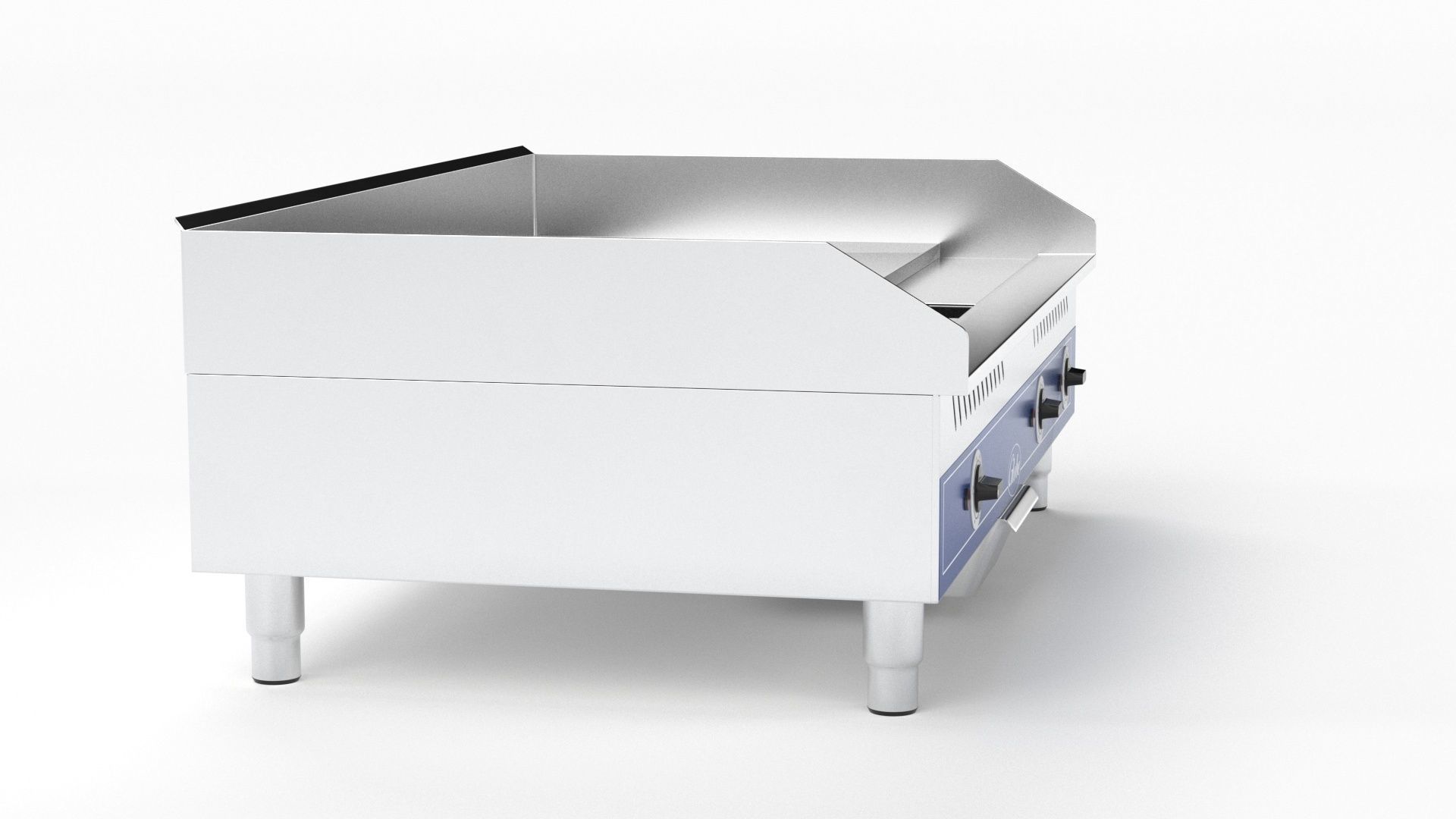 Globe GEG36 Medium Duty Electric Countertop Griddles 3D model_13