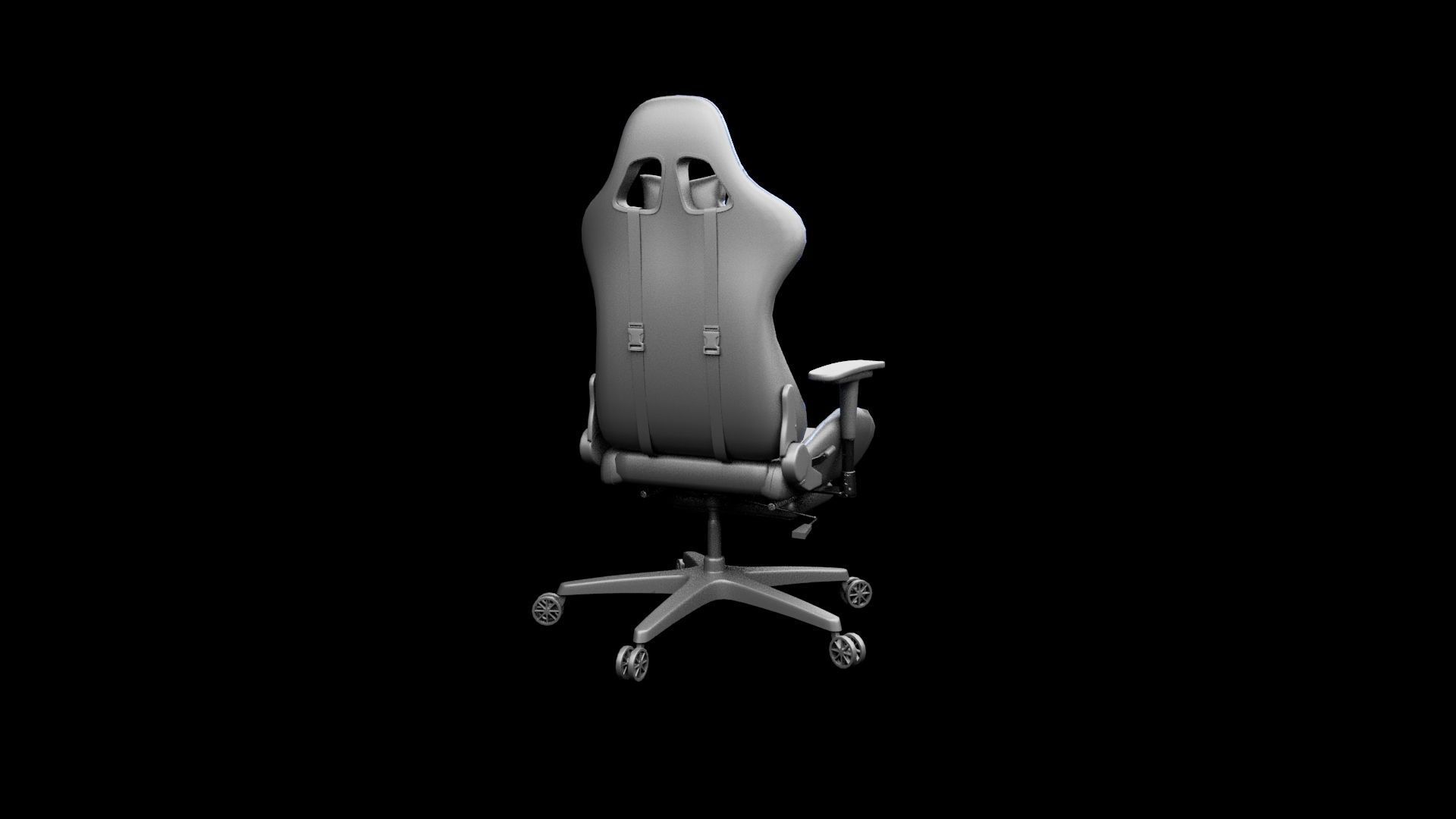 3D model Gaming Chair VR / AR / lowpoly CGTrader