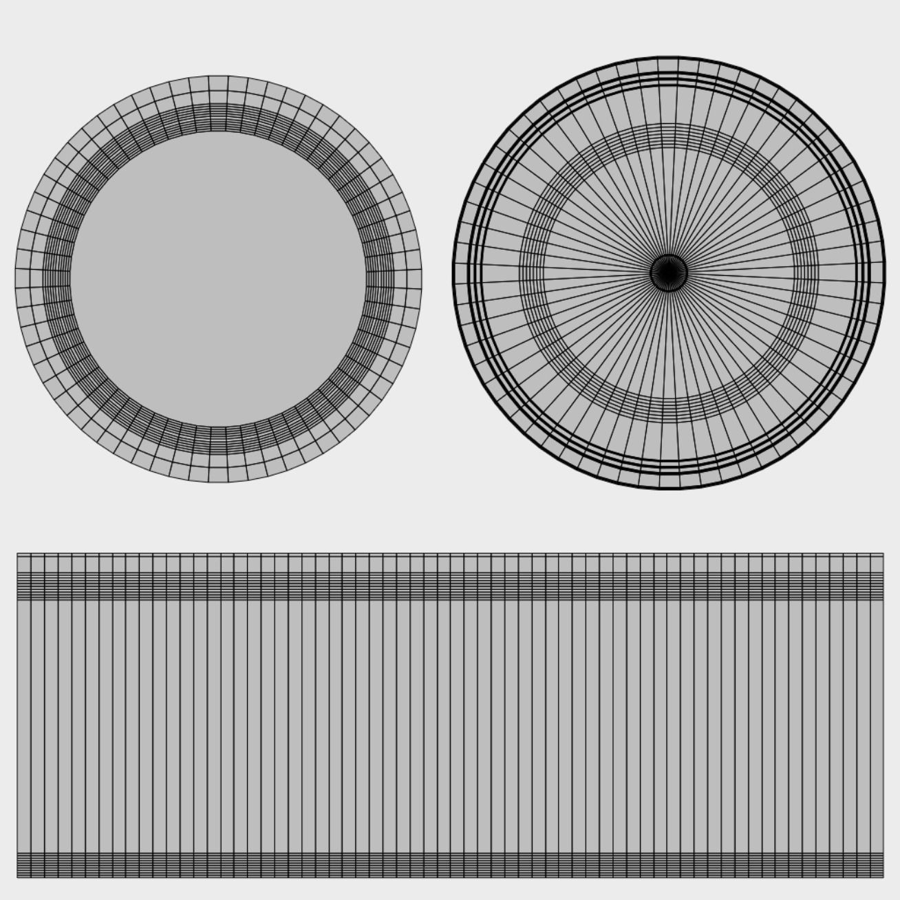 Industrial laboratory chemical containers with blank labels 3D model_8