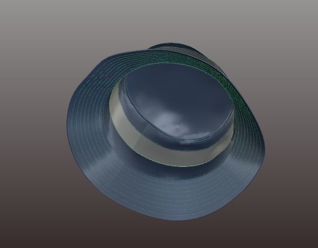 Bucket Hat Clo3D 3D model_6