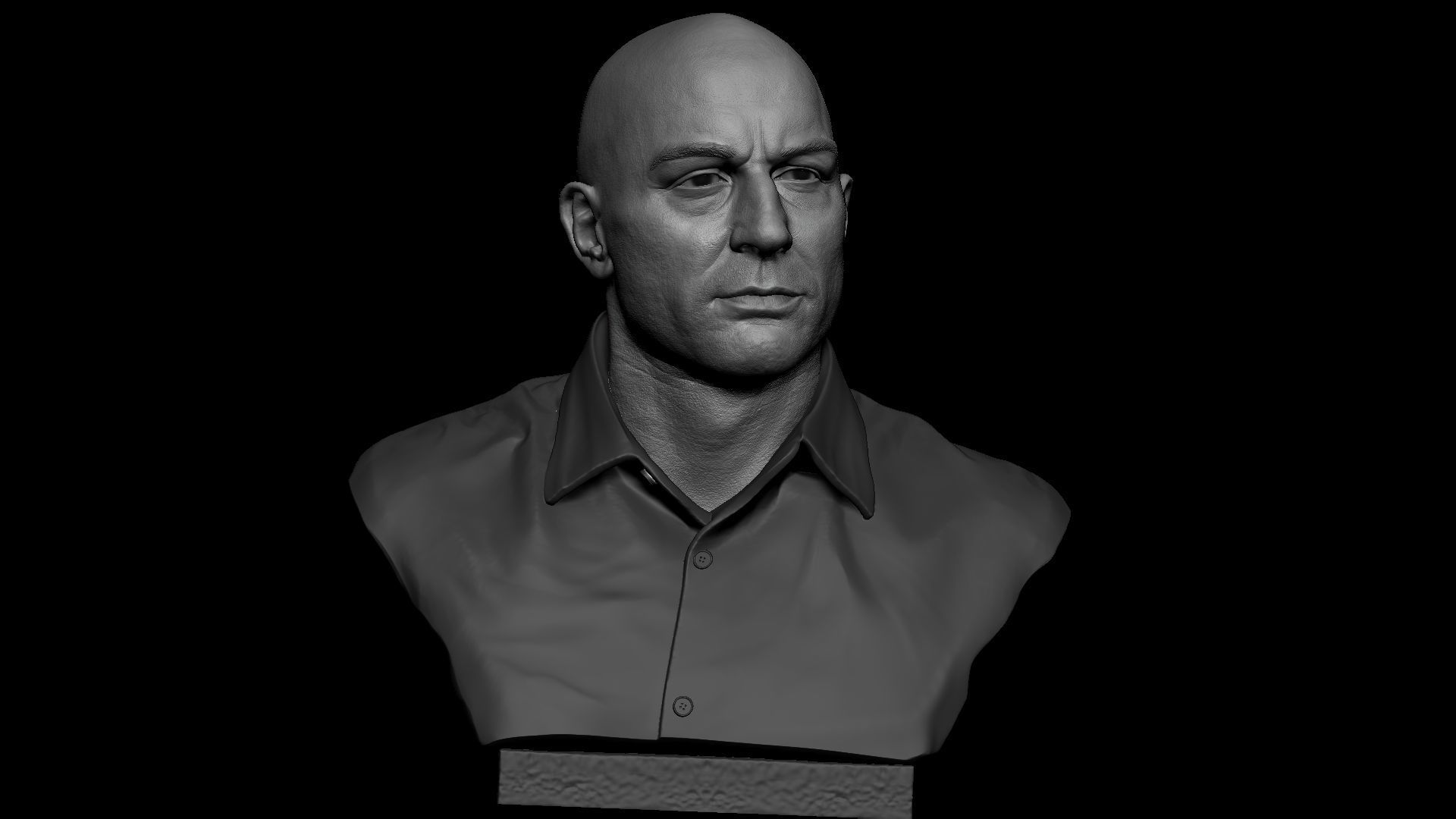Joe Rogan 3D print model_13