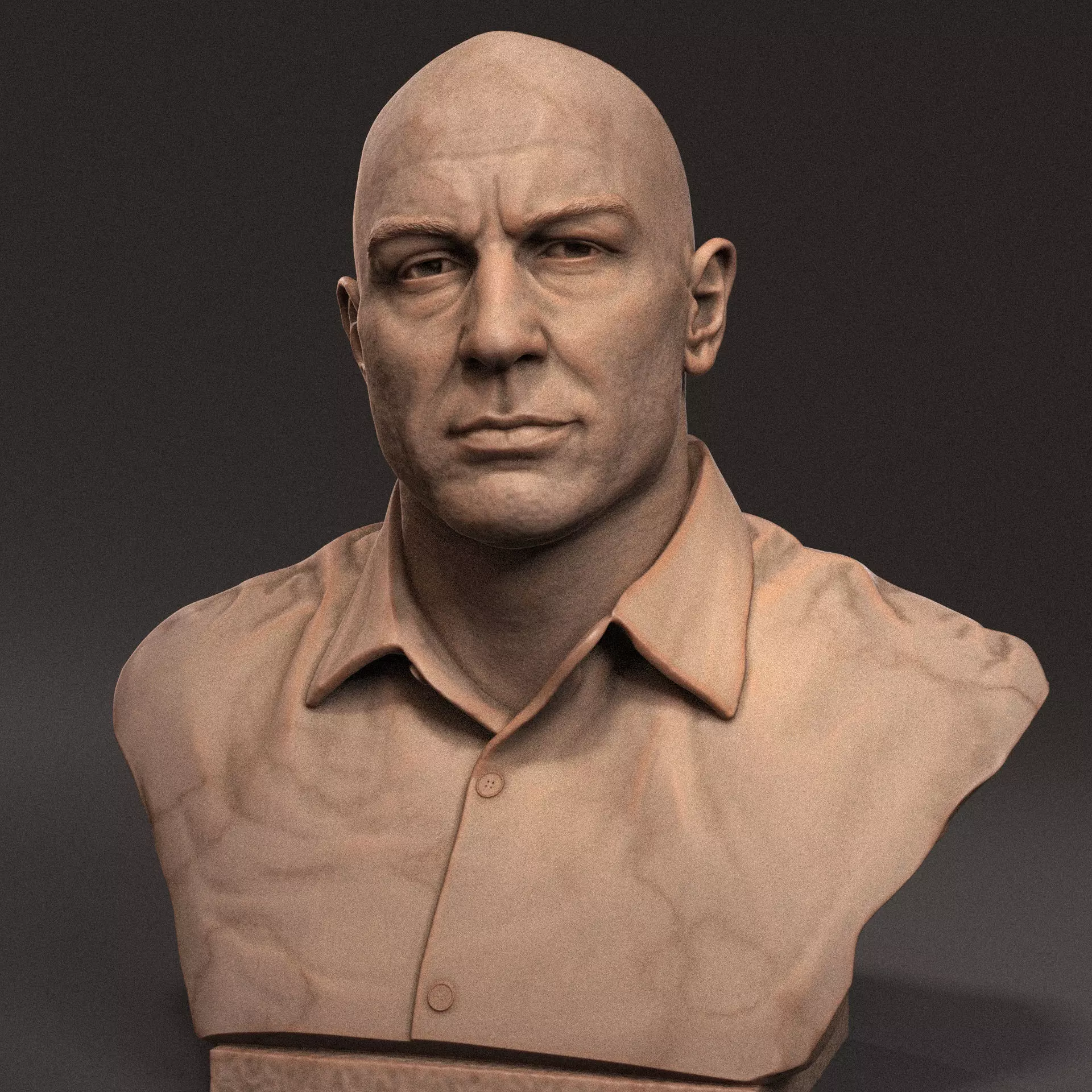 Joe Rogan 3D print model_0