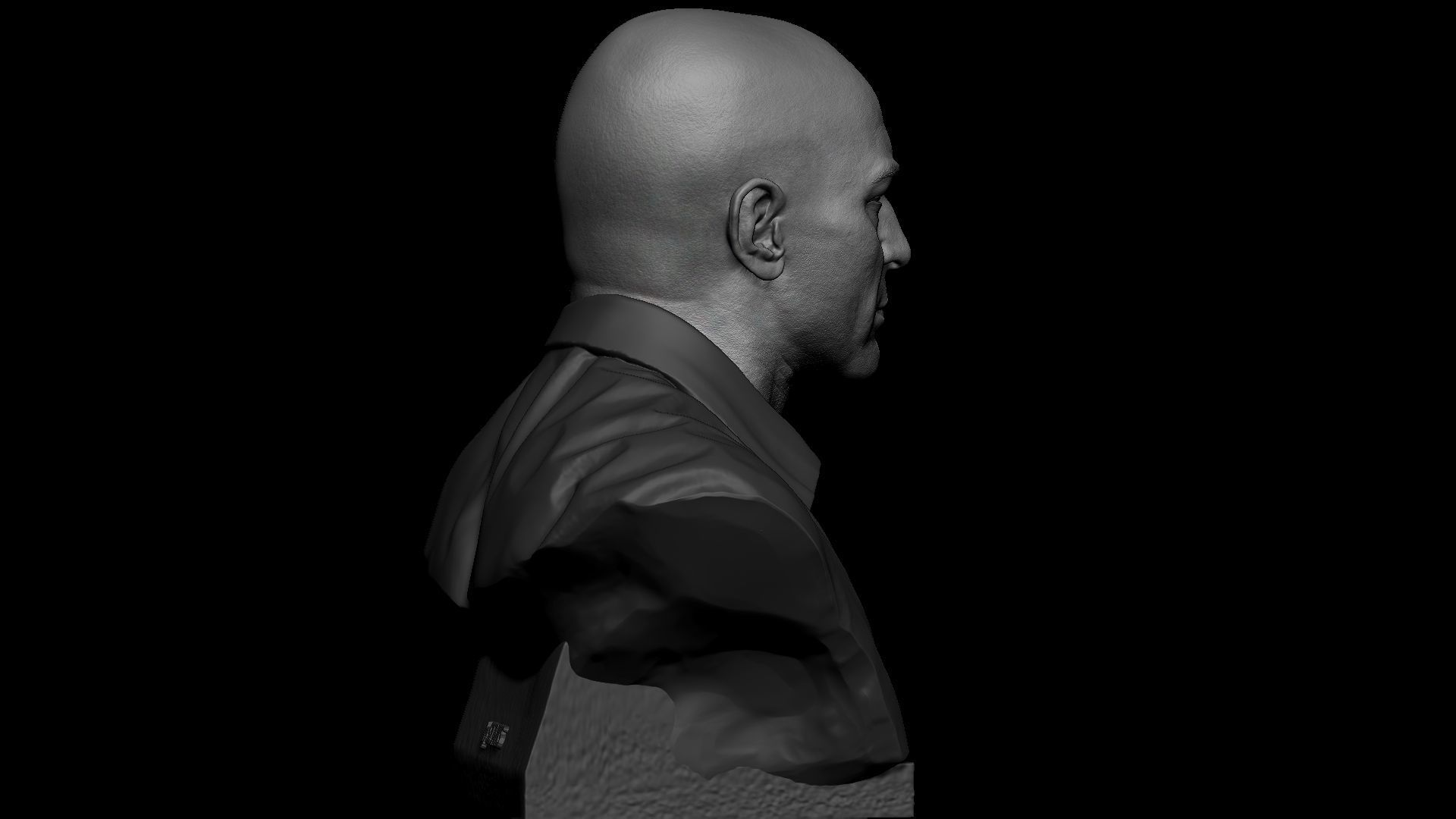 Joe Rogan 3D print model_9