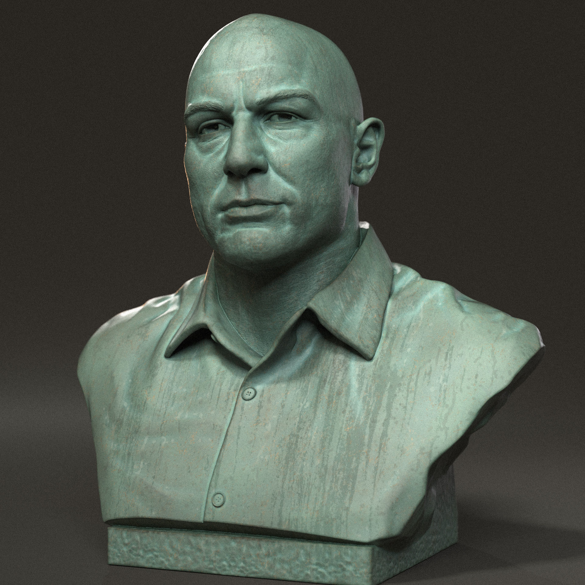Joe Rogan 3D print model_4