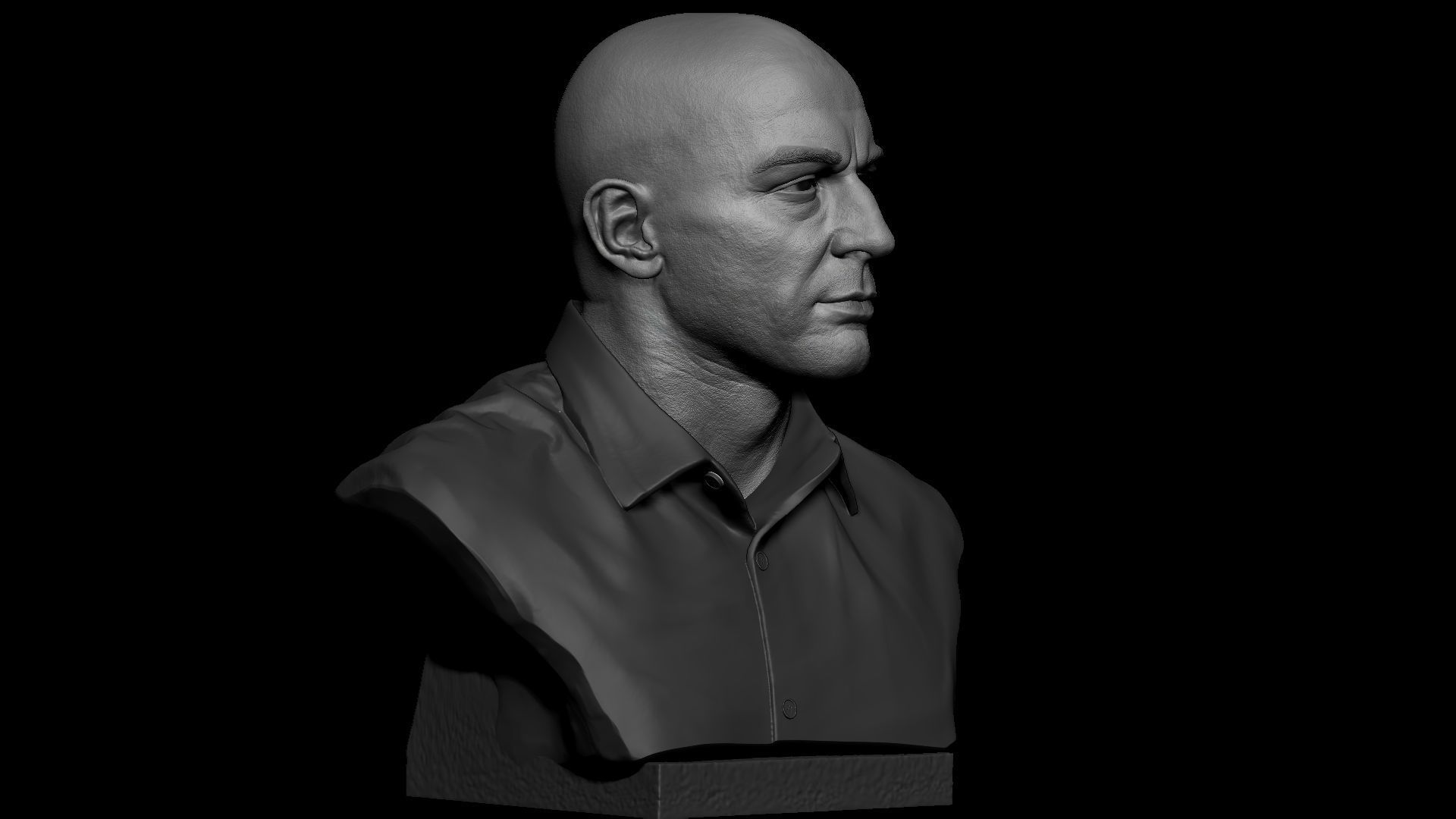 Joe Rogan 3D print model_8