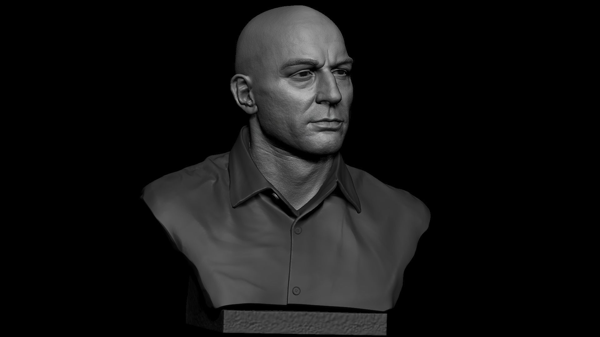 Joe Rogan 3D print model_17