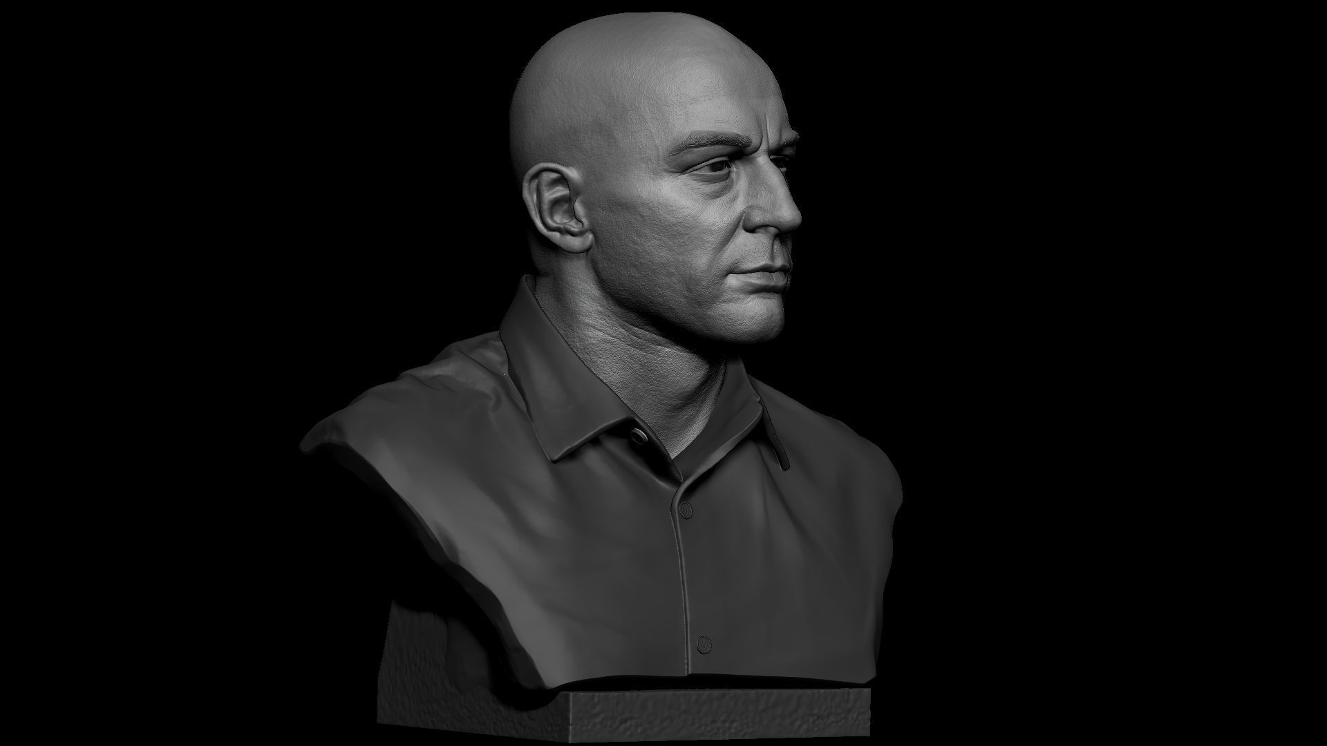 Joe Rogan 3D print model_11