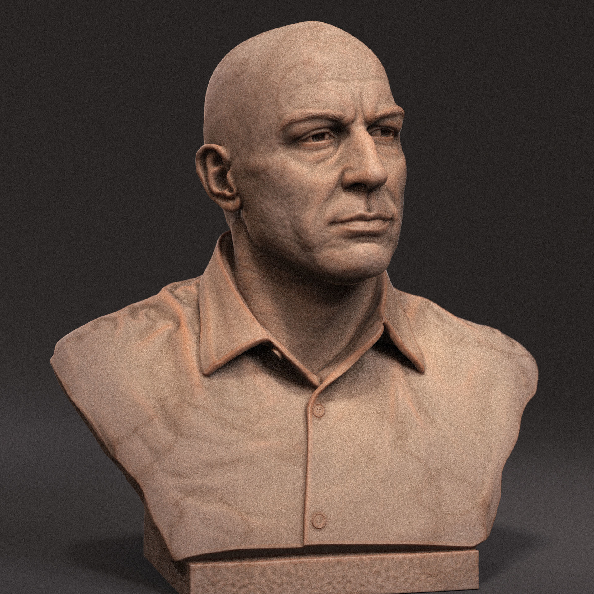 Joe Rogan 3D print model_2