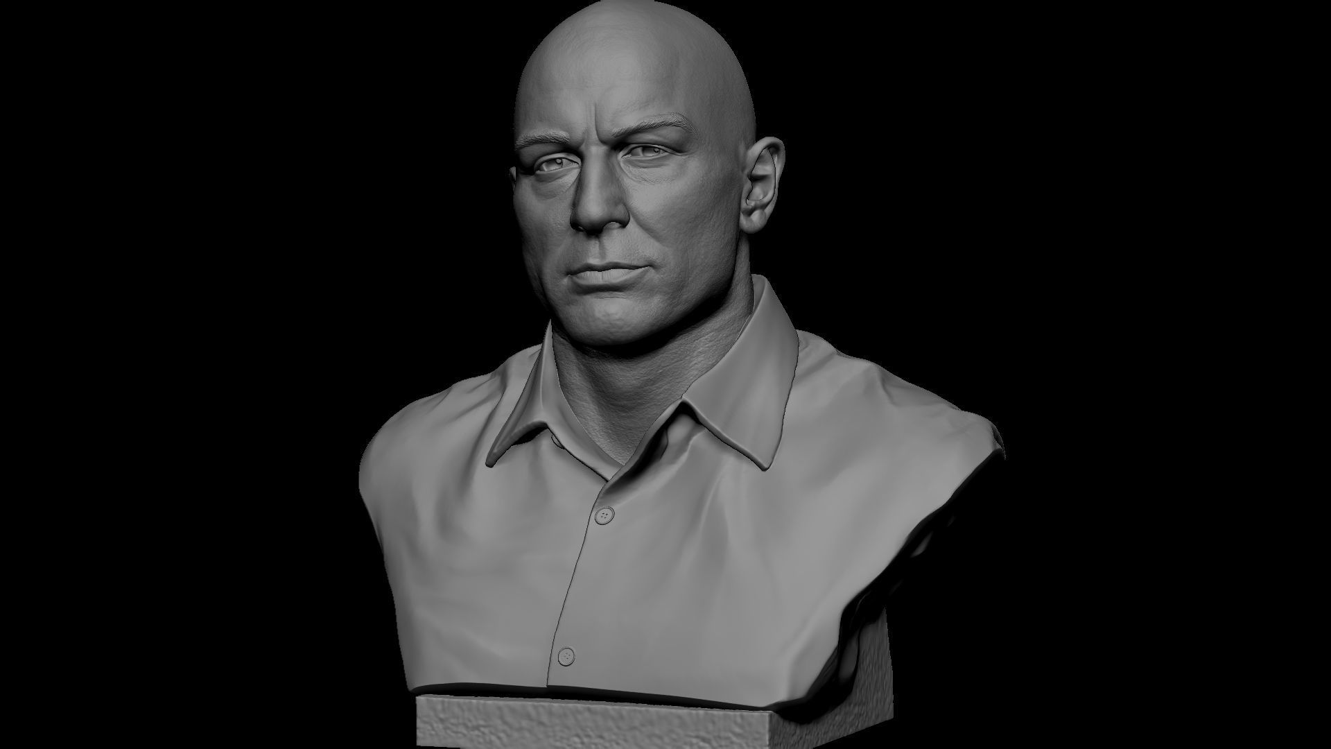 Joe Rogan 3D print model_14