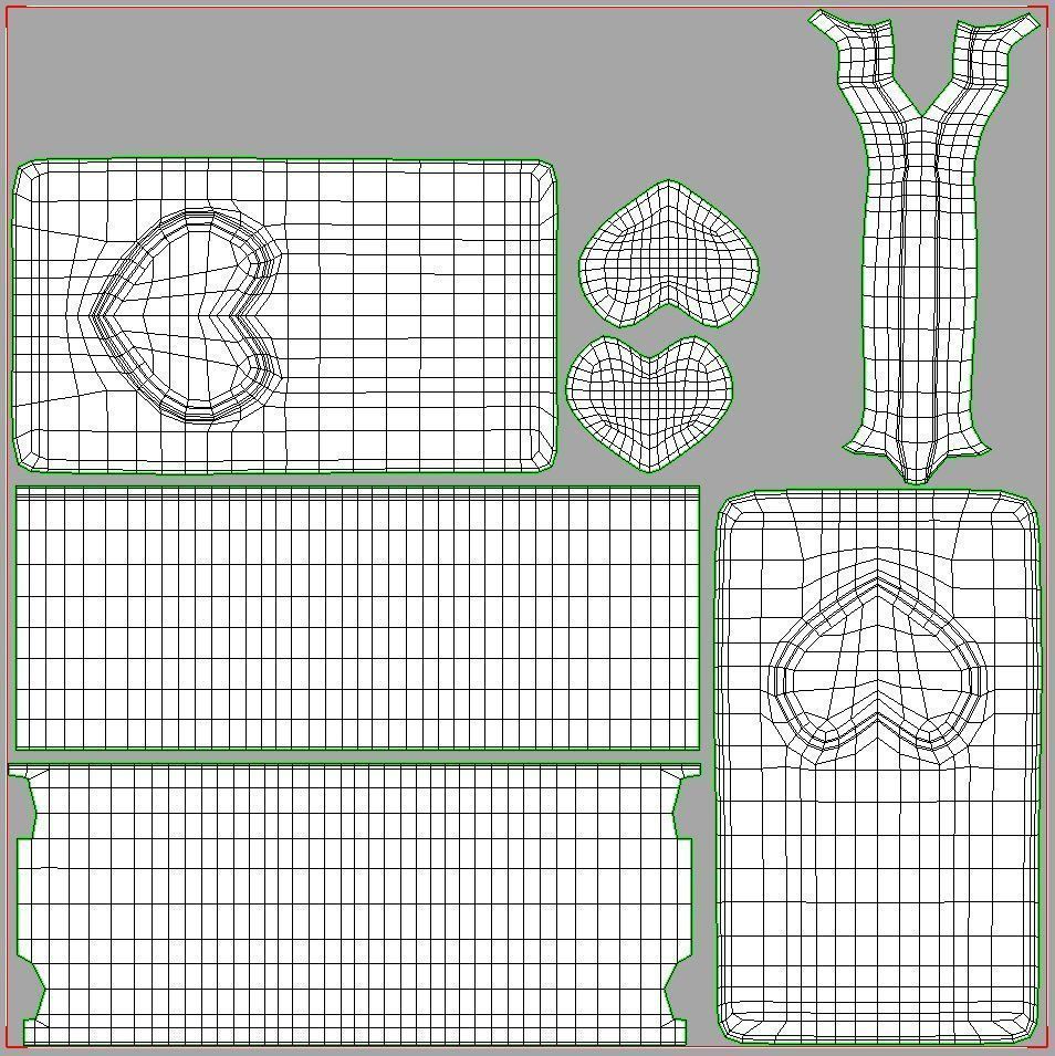 L1ghtBl heart cup 3D model_6