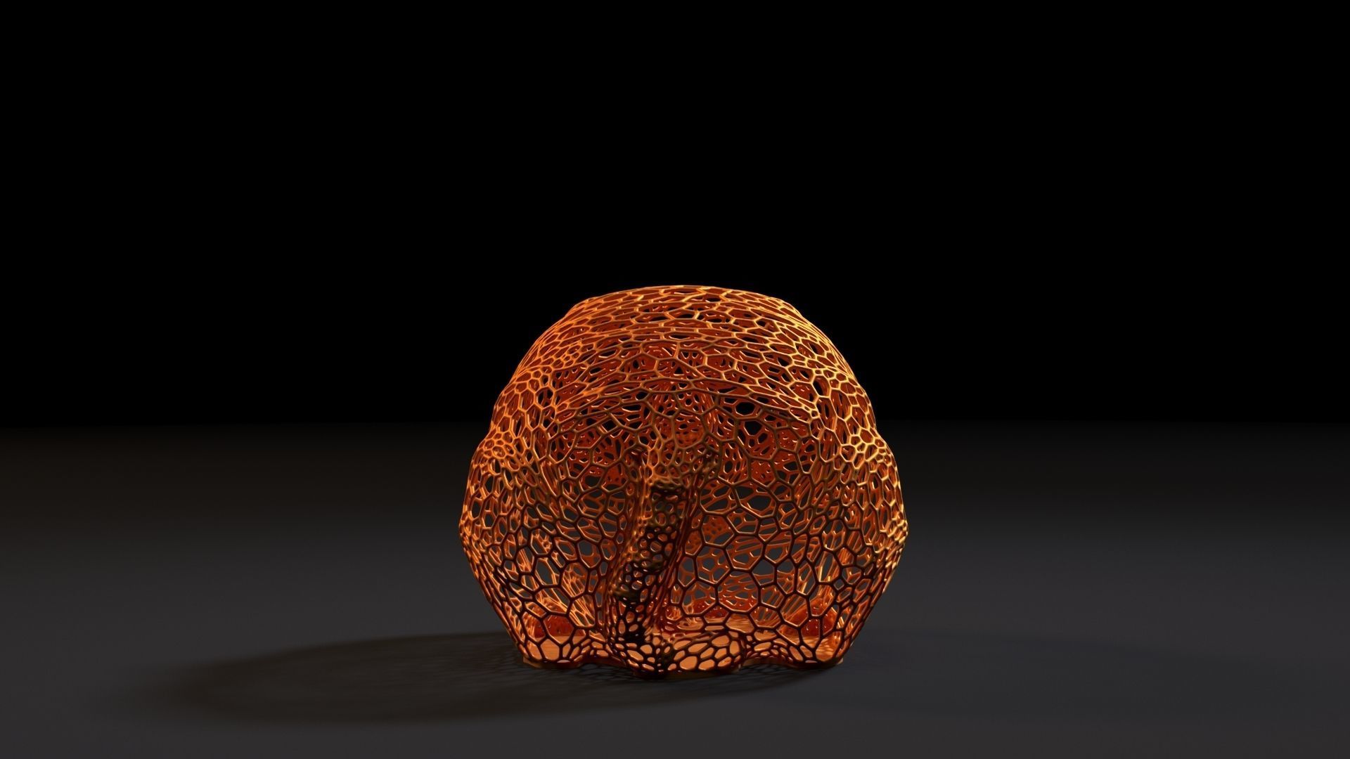 Tiger ball 3D print model_3