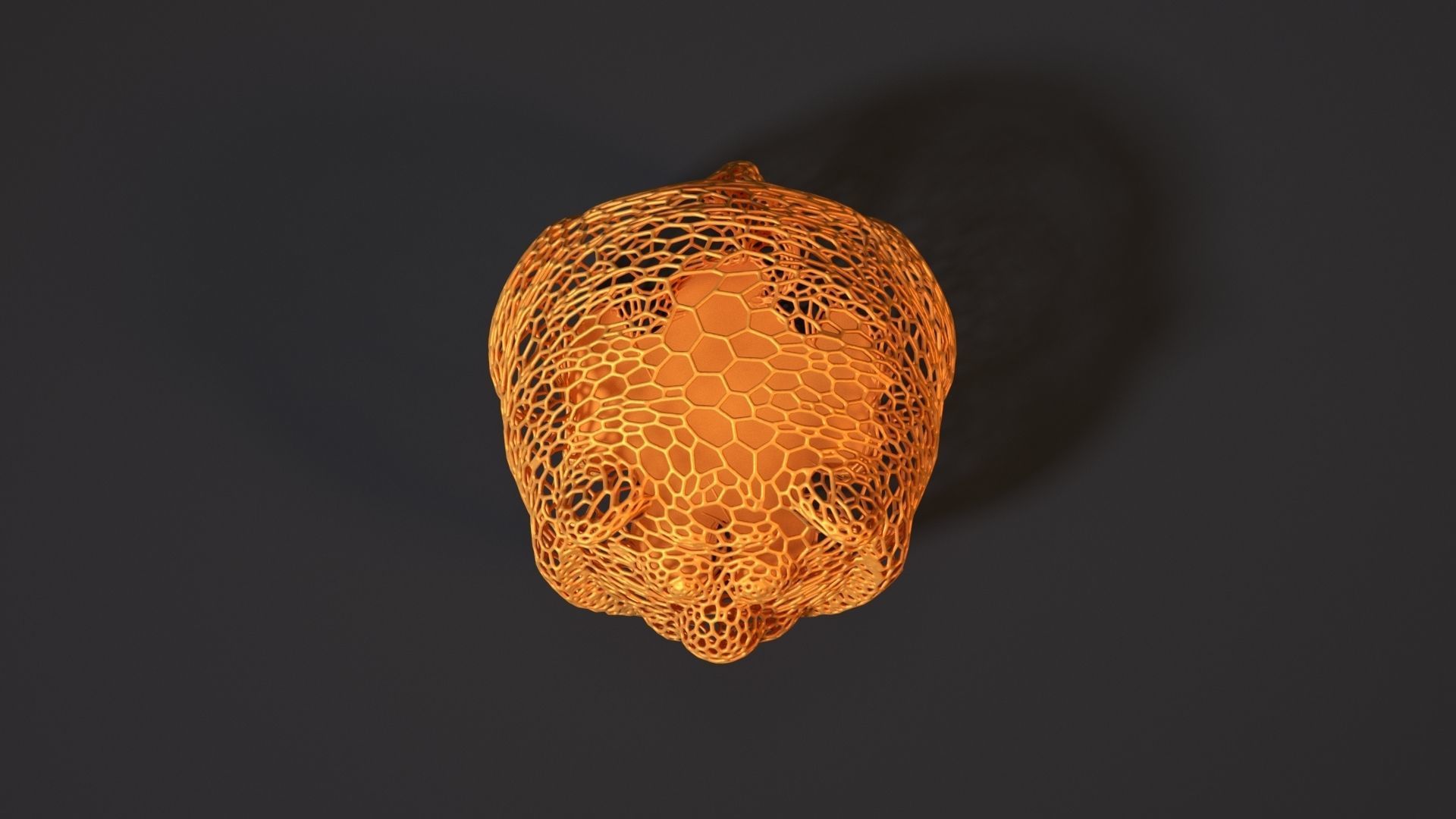 Tiger ball 3D print model_8
