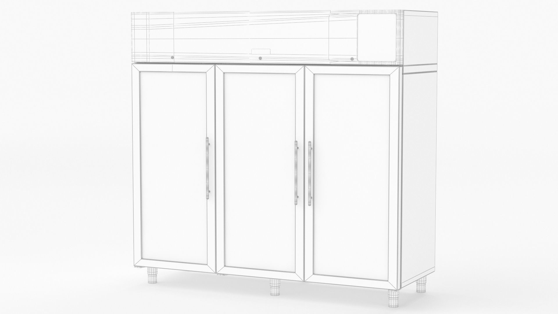 U-Line Refrigerator UCRE585-SG71A 3D model_7