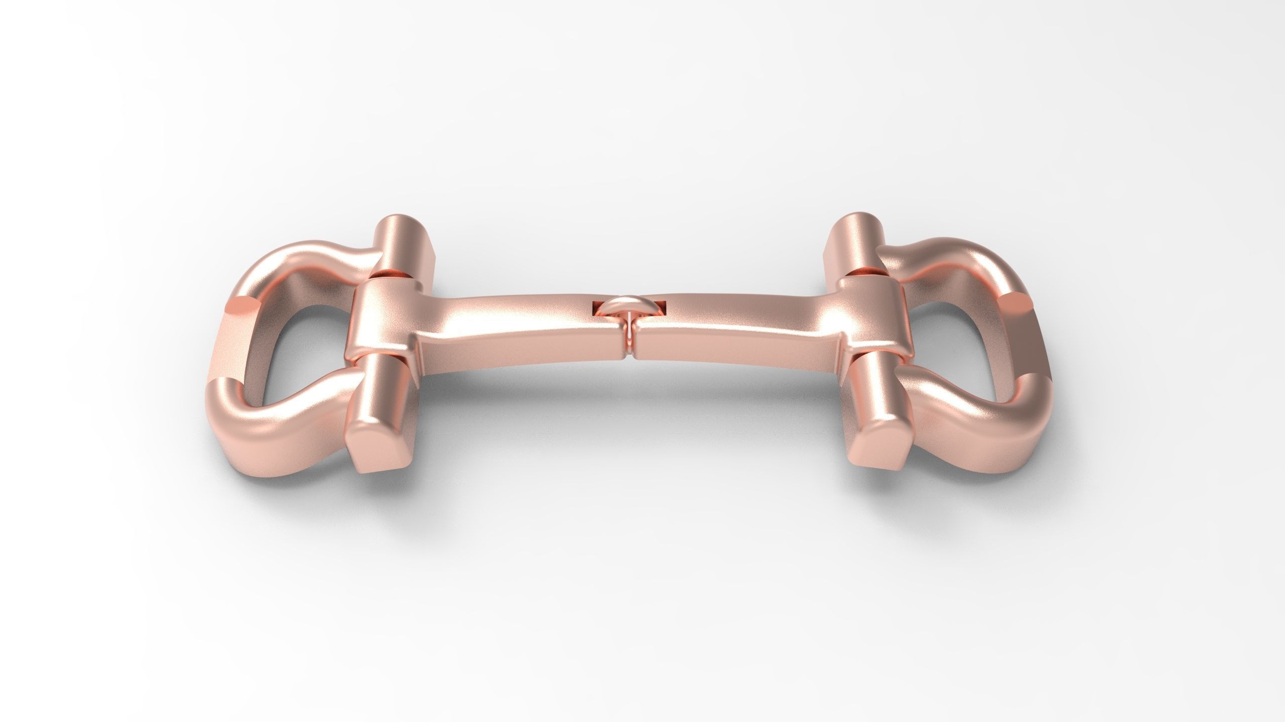 Clasp Buckle Strap 3D print model_5