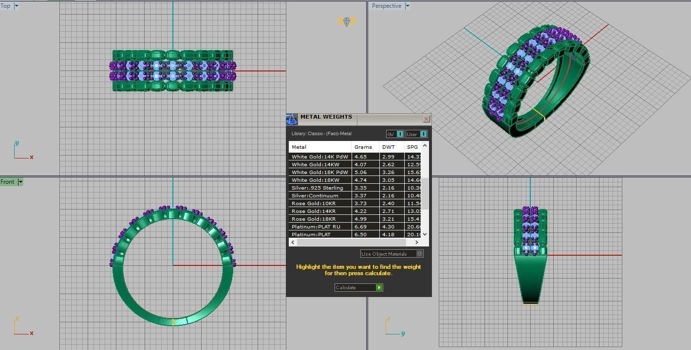 jewelry ring 3D print model_7