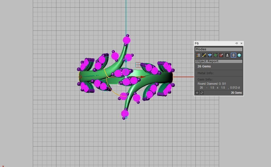 Light jewelry ring 3D print model_9