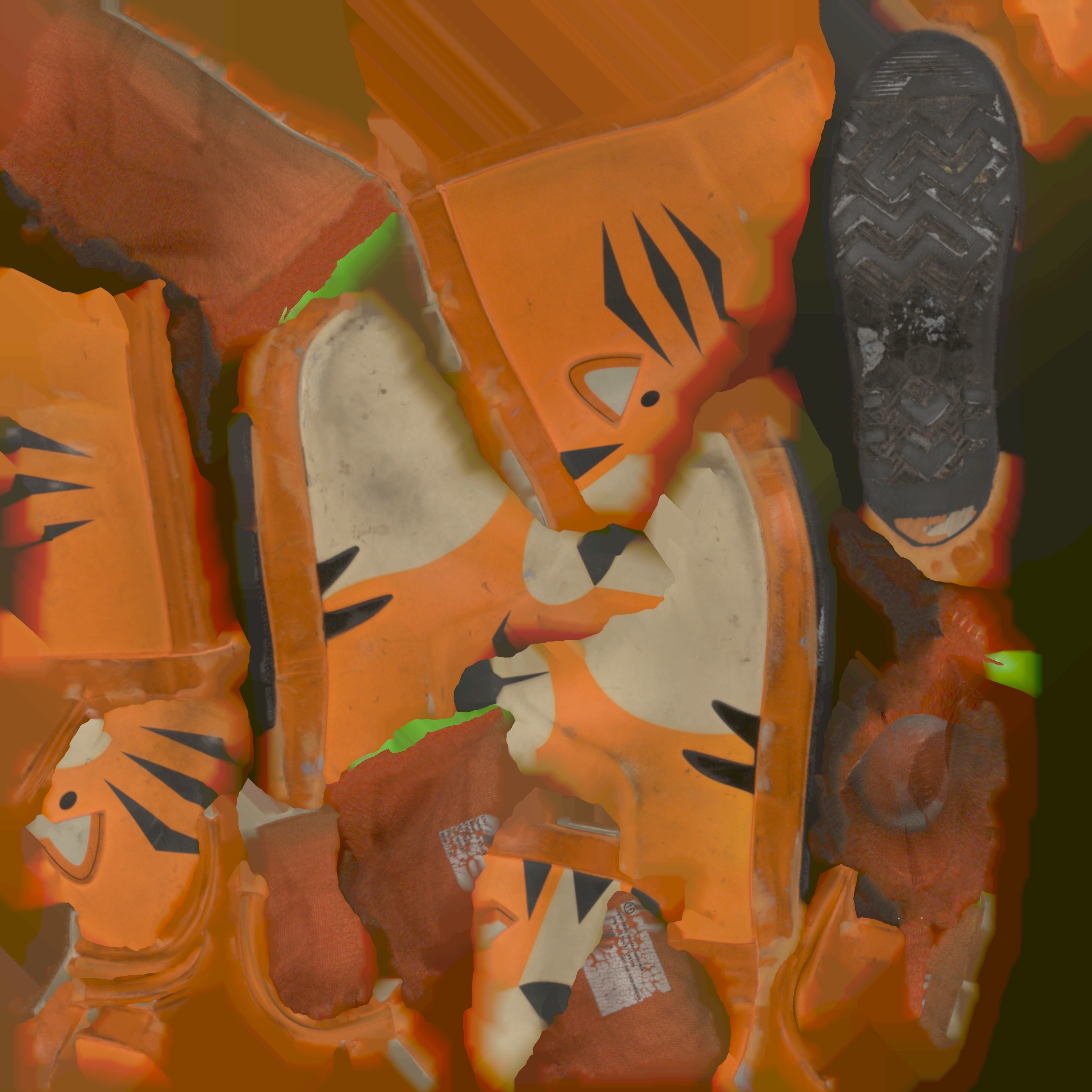 Chipmunks used water boots 3D model