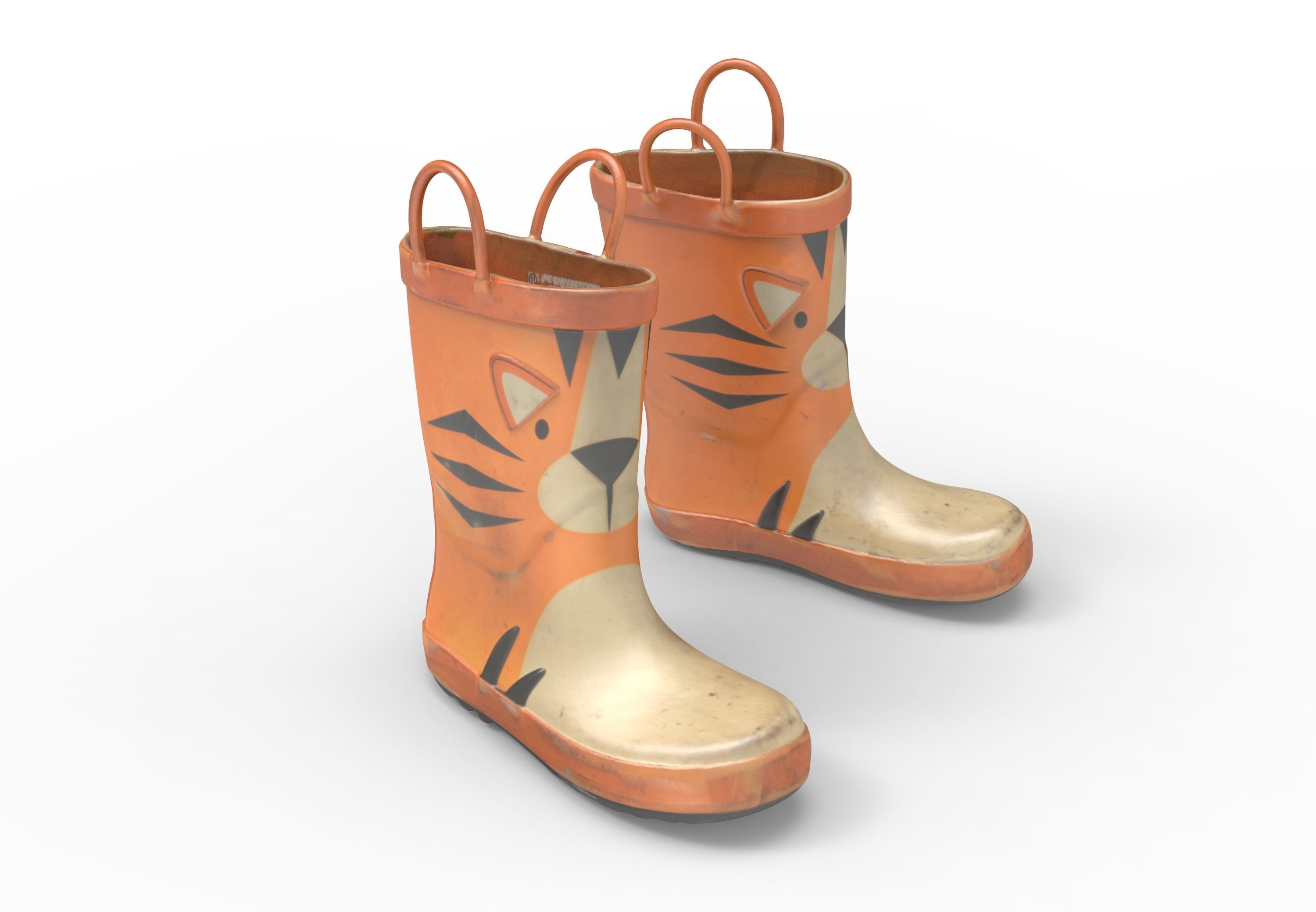 Chipmunks used water boots 3D model