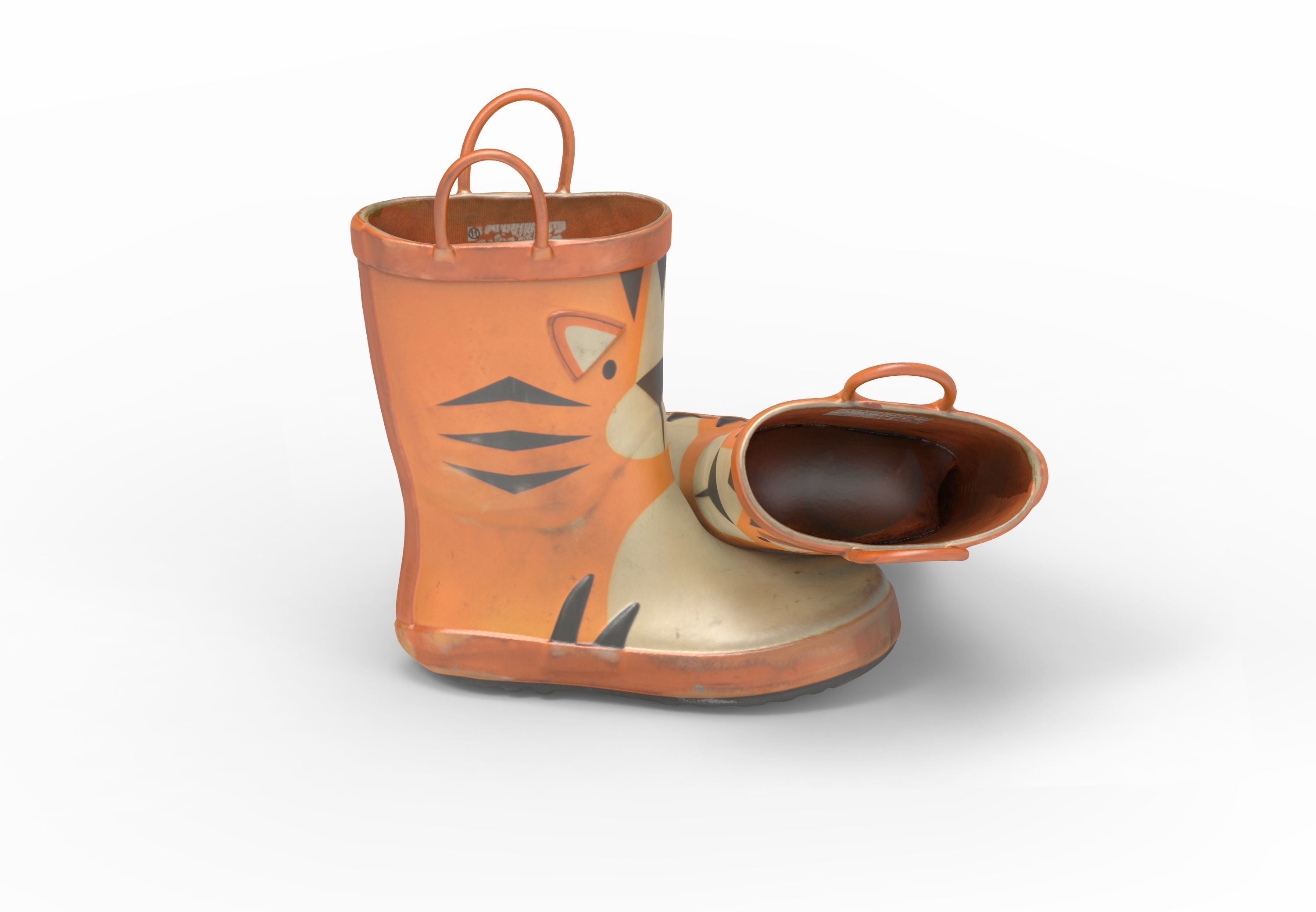Chipmunks used water boots 3D model