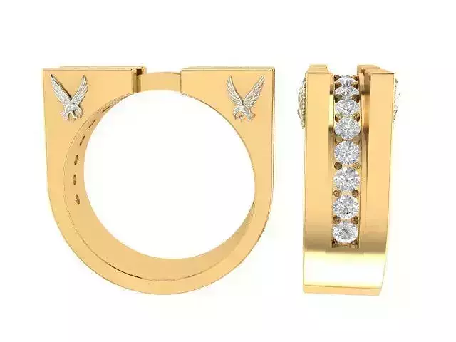 Ring for girls 3D print model