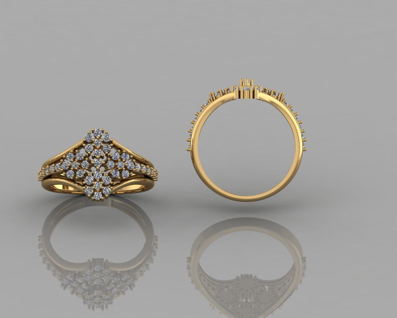 jewellry ring 3D print model_4