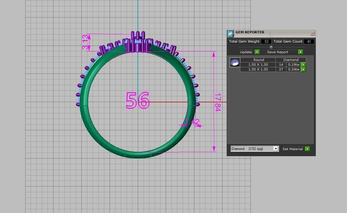 jewellry ring 3D print model_12