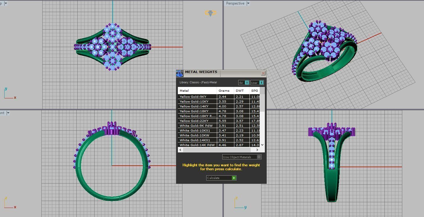 jewellry ring 3D print model_11