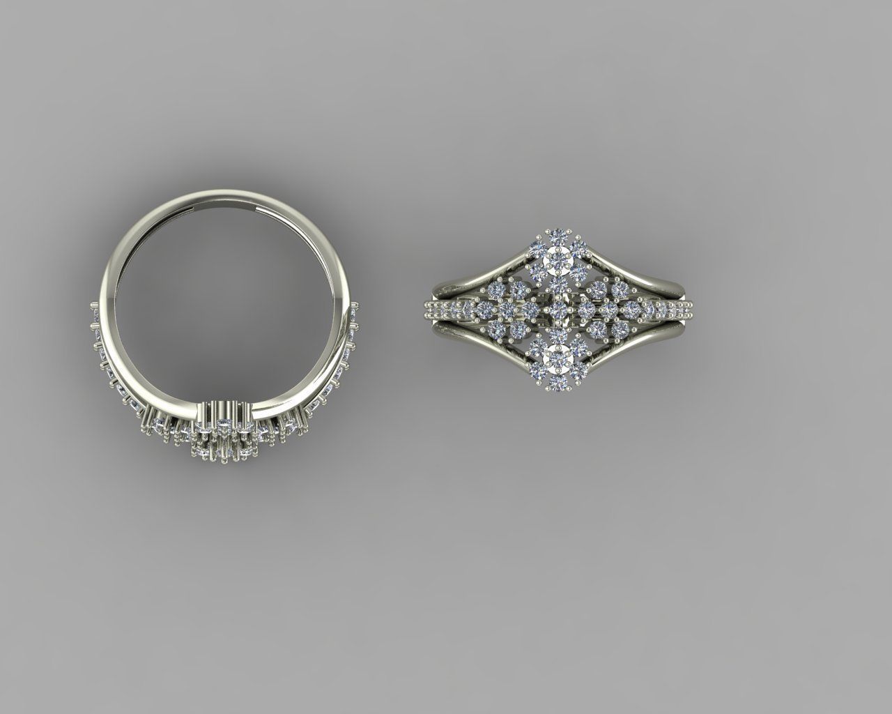 jewellry ring 3D print model_3