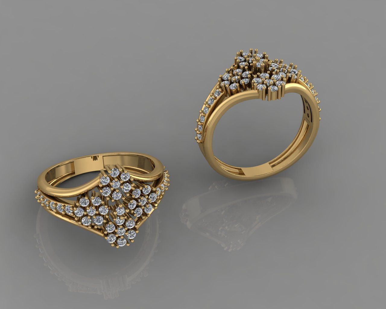 jewellry ring 3D print model_5