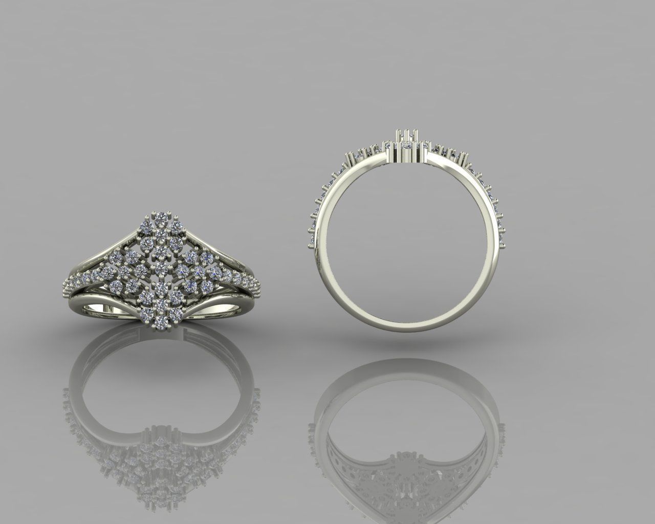 jewellry ring 3D print model_1