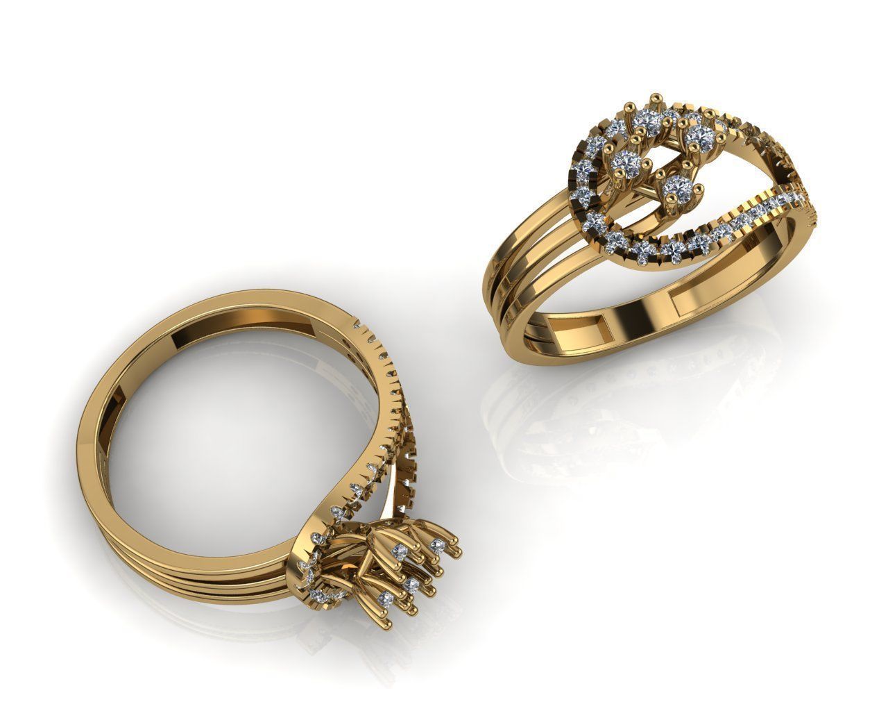 jewelry ring 3D print model_13